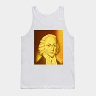 Jonathan Edwards Golden Portrait | Jonathan Edwards Artwork 9 Tank Top